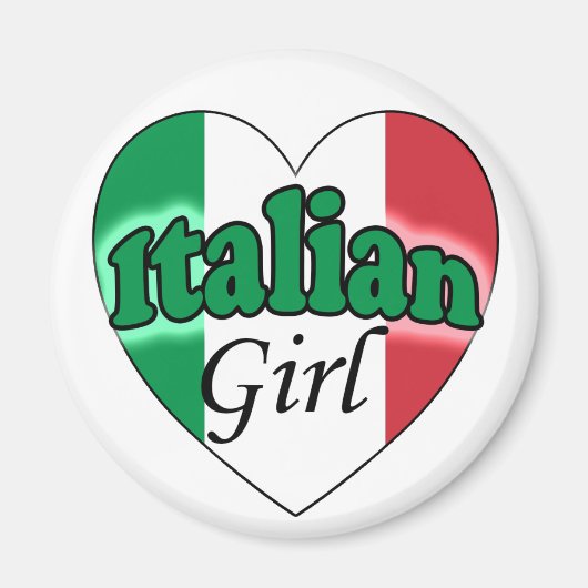Italian Girl Magneet (Voorkant)