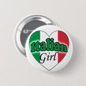 Italian Girl Ronde Button 5,7 Cm (Voorkant /achterkant)