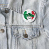 Italian Girl Ronde Button 5,7 Cm (In situ)