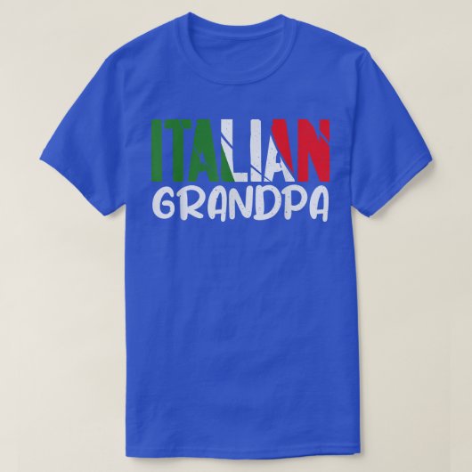Italian Grandpa T-shirt (Design voorkant)