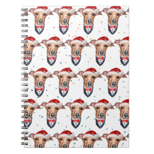Italian Greyhound Dog Breed Christmas Notitieboek