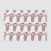 Italian Greyhound Dog Breed Christmas Tissuepapier (Voorkant)