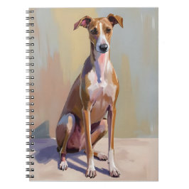 Italian Greyhound Dog Painting Notitieboek