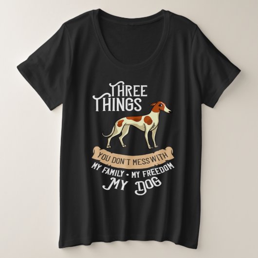 Italian Greyhound Dog  Puppies Owner Grote Maat T-shirt (Design voorkant)