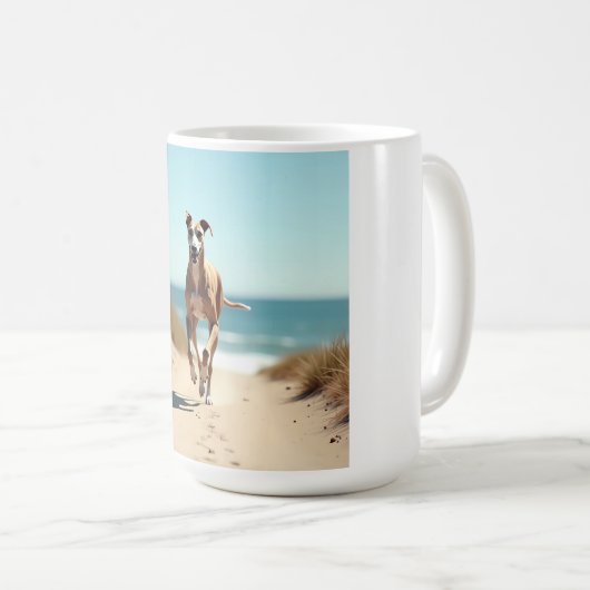 Italian Greyhound Elegant Breed Coffee Mok (Voorkant rechts)