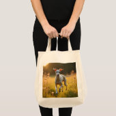 Italian Greyhound Elegant Grocery Canvas tas (Voorkant (product))