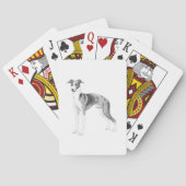 Italian Greyhound Style Pokerkaarten (Achterkant)