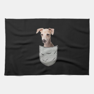 Italian Greyhound Whippet Chest Pocket For Down Theedoek