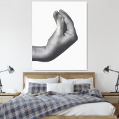 Italian Hand Canvas Afdruk (Insitu (Slaapkamer))