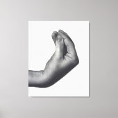 Italian Hand Canvas Afdruk (Voorkant)