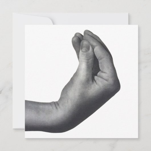 Italian Hand Kaart (Voorkant)