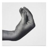 Italian Hand Perfect Poster (Voorkant)