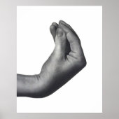 Italian Hand Poster (Voorkant)