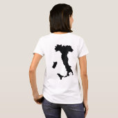 ITALIAN HORN T SHIRT EVIL EYE, CORNO (Achterkant volledig)