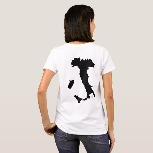 ITALIAN HORN T SHIRT EVIL EYE, CORNO (Achterkant volledig)