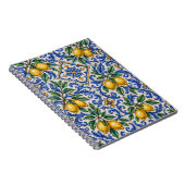 Italian Lemon Azulejo Tile Notitieboek (Rechterzijde)