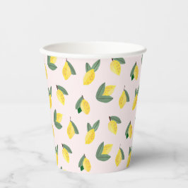 Italian Lemon Vrijgezellenfeest Papieren Bekers