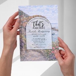 Italian Manarola That’s Amore Bridal Shower Kaart