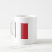 Italian Mug with Flag and Name of Anthem Koffiemok (Voorkant links)