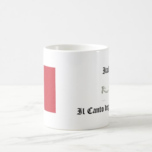 Italian Mug with Flag  Koffiemok (Center)