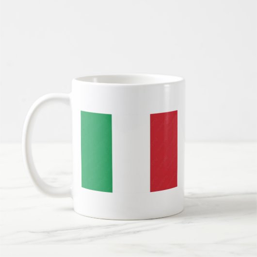 Italian Mug with Flag  Koffiemok (Links)
