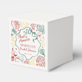 Italian Pasta Thats Amore Bridal Shower Gable Bedankdoosjes (Achterkant)