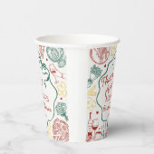 Italian Pasta Thats Amore Bridal Shower Papieren Bekers (Rechts)