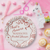 Italian Pasta Thats Amore Bridal Shower Papieren Bordje (Feest)