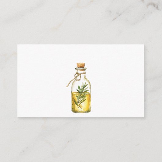 Italian Pasta Themed Diaper Raffle Card Informatiekaartje (Achterkant)