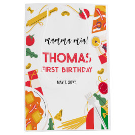 Italian Pizza Pasta Party Medium Cadeauzakje