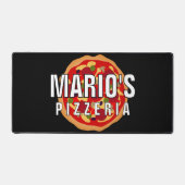 Italian pizzeria restaurant custom counter bureaumat (Voorkant)