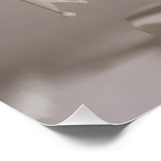 Italian Playing Cards - Ace of Coins Perfect Poster (Hoek)