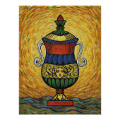 Italian Playing Cards - Ace of Cups Perfect Poster (Voorkant)