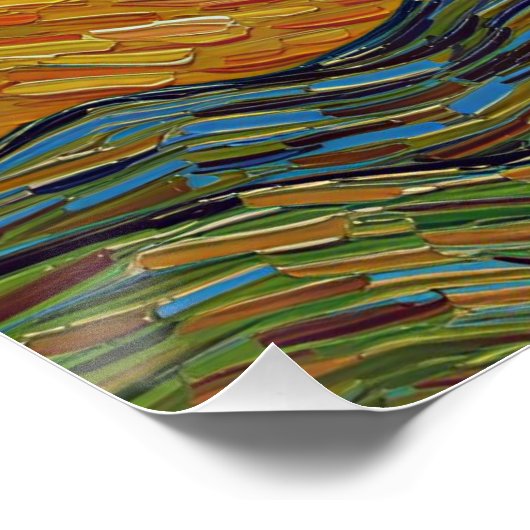 Italian Playing Cards - Ace of Cups Perfect Poster (Hoek)