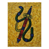 Italian Playing Cards - Ace of Spades  Perfect Poster (Voorkant)