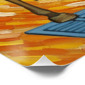 Italian Playing Cards - Cavalier of Swords, Scopa Perfect Poster (Hoek)