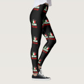 Italian Princess Italy Flag Crown Leggings (Rechts)