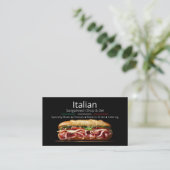 Italian Sangwheech Shop and Deli Visitekaartje (Staand voorkant)