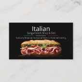 Italian Sangwheech Shop and Deli Visitekaartje (Voorkant)