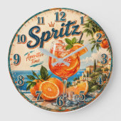 Italian Spritz Grote Klok (Voorkant)
