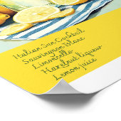Italian Sun Recept Poster (Hoek)