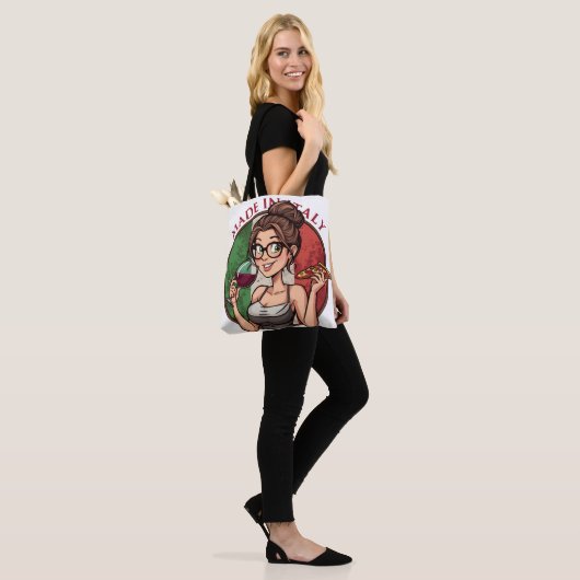 Italian Themed Tote Bag (Op model)