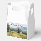 Italian Tuscan Countryside Wedding  Bedankdoosjes (Geopend)