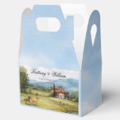 Italian Tuscan Countryside Wedding  Bedankdoosjes (Geopend)