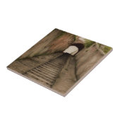 Italian Walkway keramische tegel onderzetter Tegeltje (Zijkant)