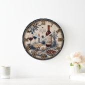 Italian Wine & Cheese Kitchen Decor Grote Klok (Huis)