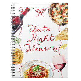 Italian Wine Pizza Date Night Ideas Notitieboek