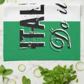 Italianen doen het beter grappige keukenhanddoeken (Gevouwen)