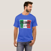 Italianen doen het beter in shirt (Voorkant volledig)
