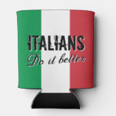 Italianen doen het beter koelboxxen met de Italiaa Blikjeskoeler (Achterkant)